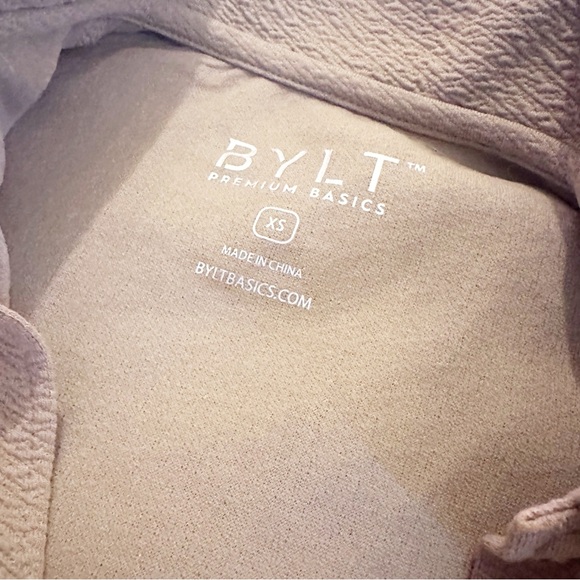 NWT BYLT Serene Shacket XS Driftwood - Picture 9 of 9